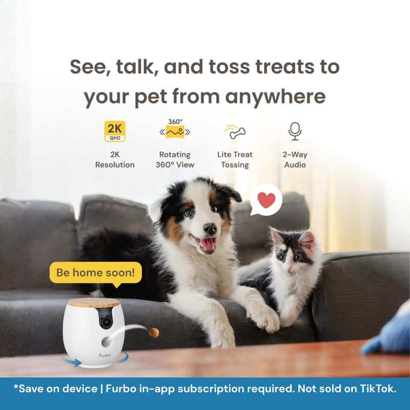 Furbo Mini 360° [Nanny Edition]Smart Pet Camera with AI Alerts - Image 2