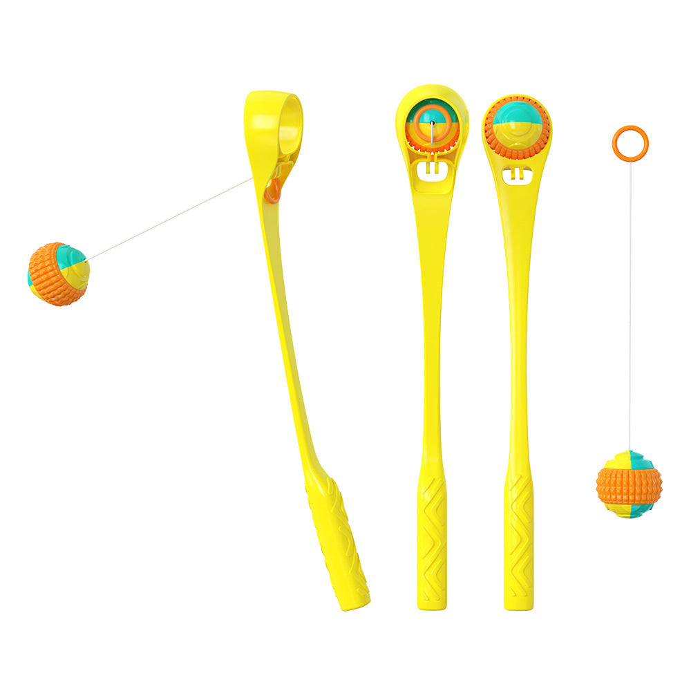 Outdoor Dog Toy Ball Thrower for Fetching Fun